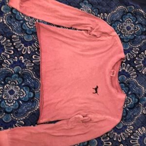 Long sleeve pink shirt